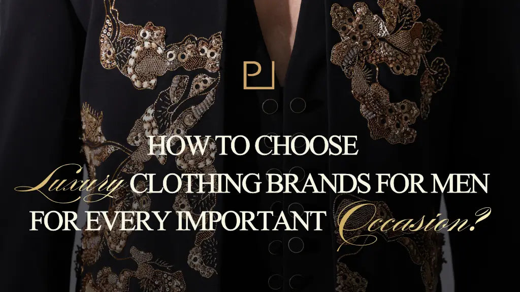 How To Choose Luxury Clothing Brands for Men for Every Important Occasion?