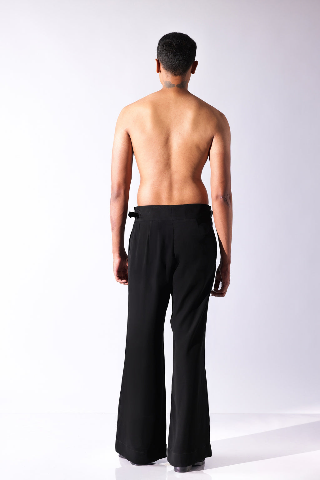 Relaxed Bell Bottom Pants