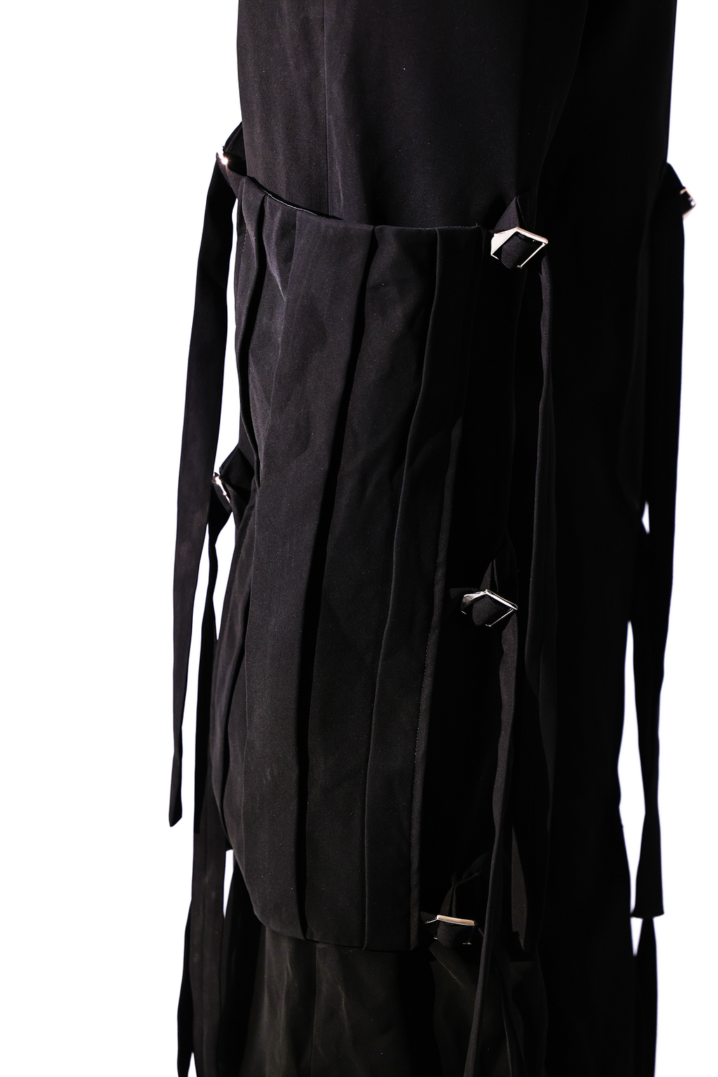 Black Pants with side tieup detailing