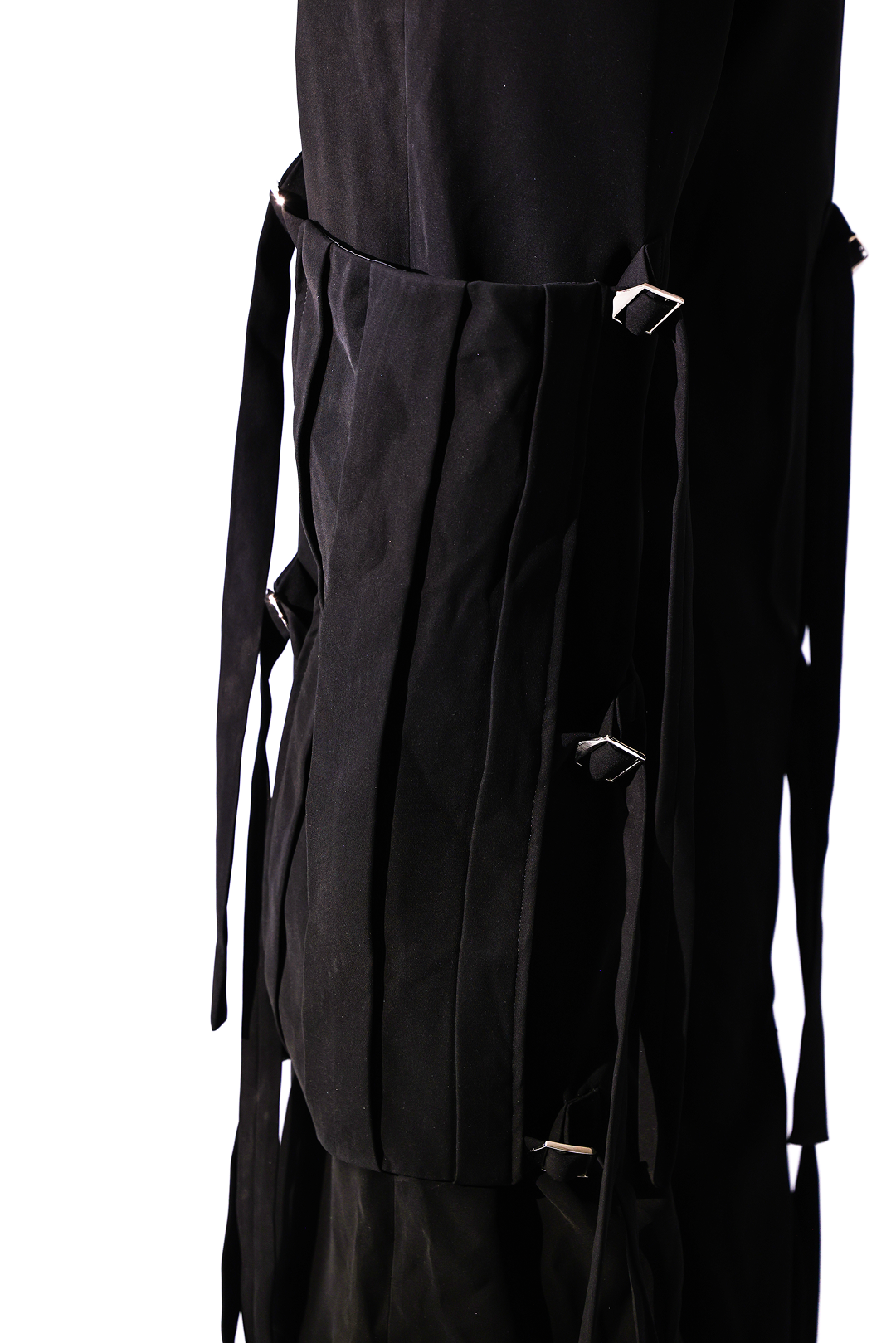 Black Pants with side tieup detailing