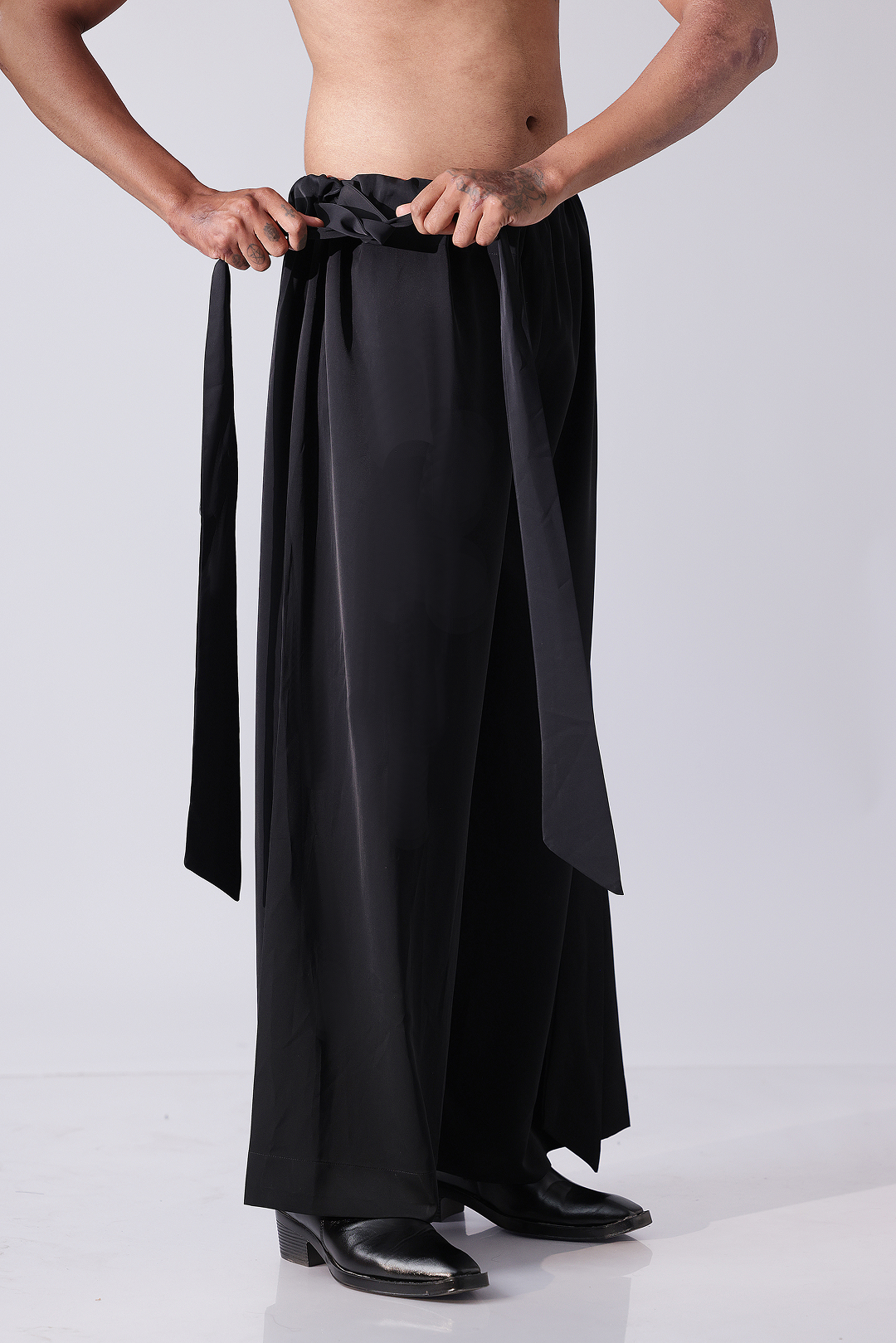 Tie Up Balloon Pants