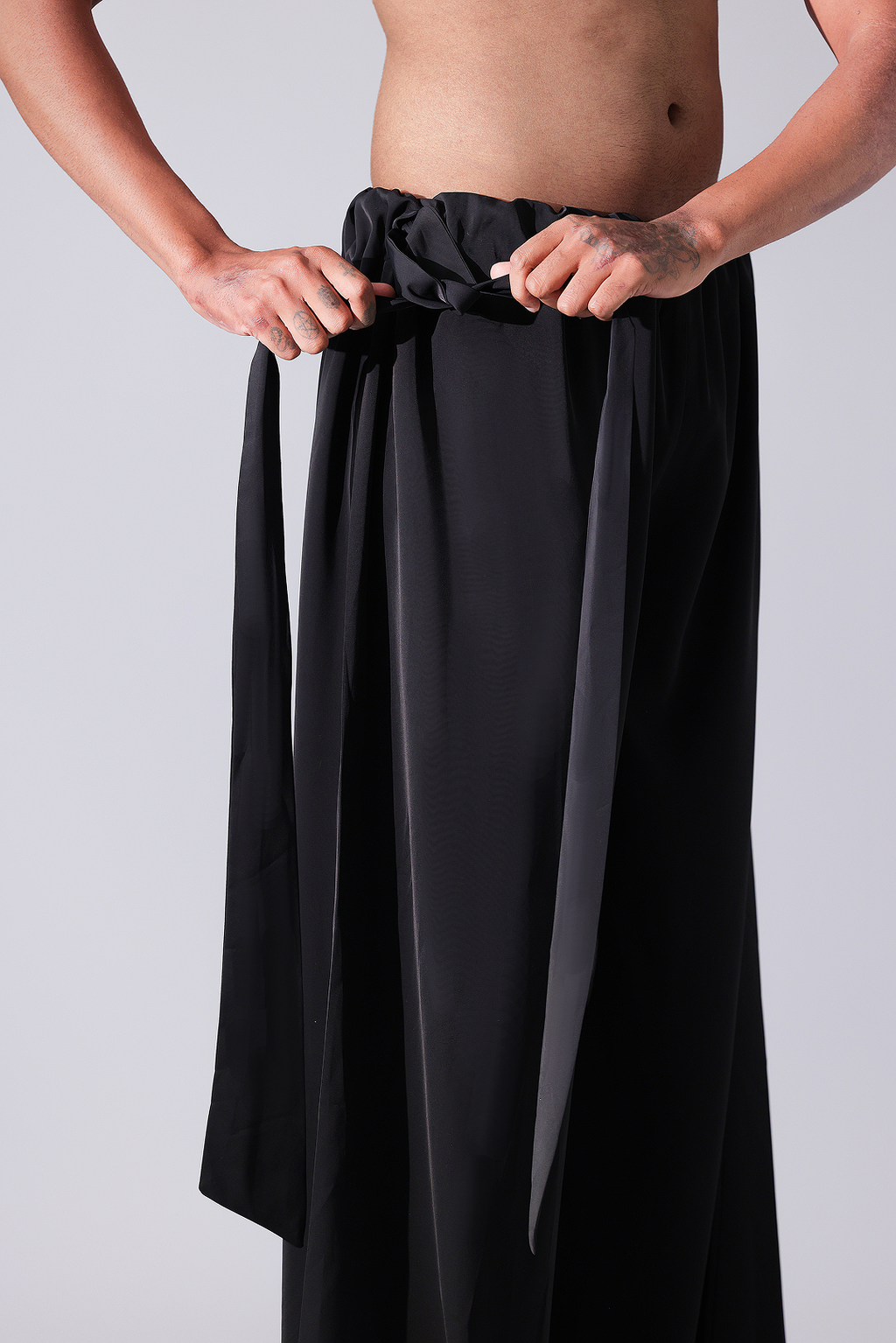 Tie Up Balloon Pants