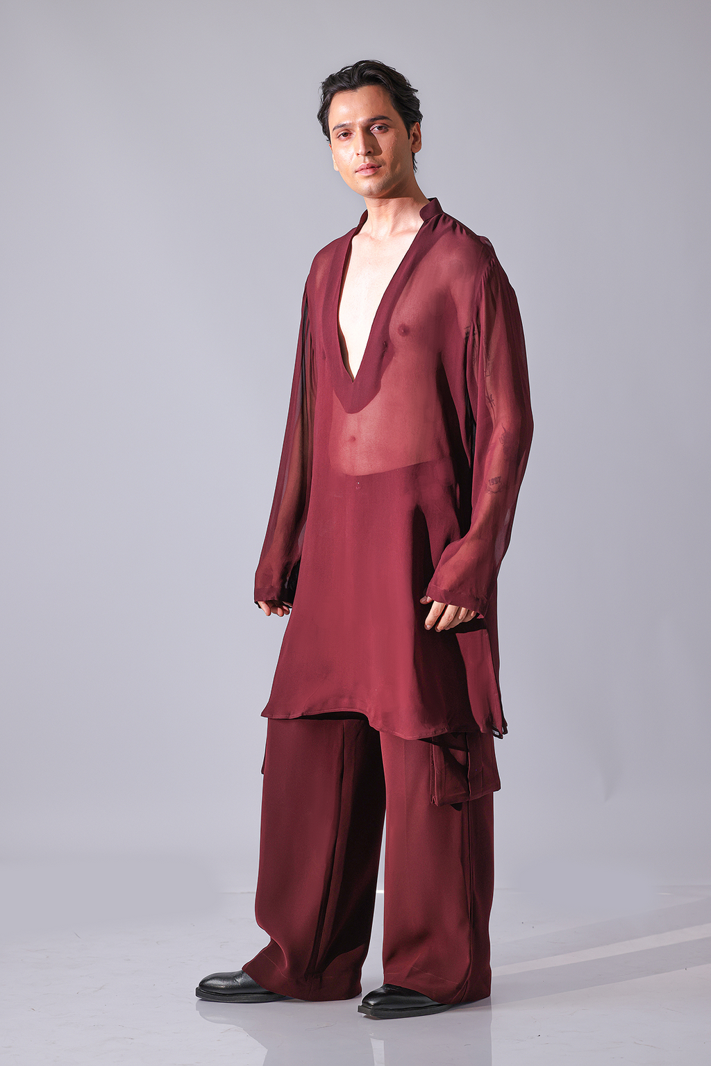 Maroon Vivastra Shirt