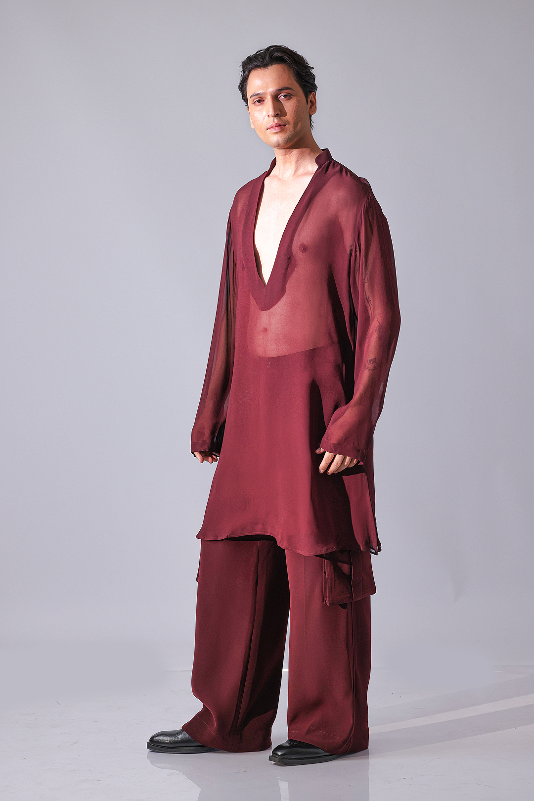 Maroon Vivastra Shirt