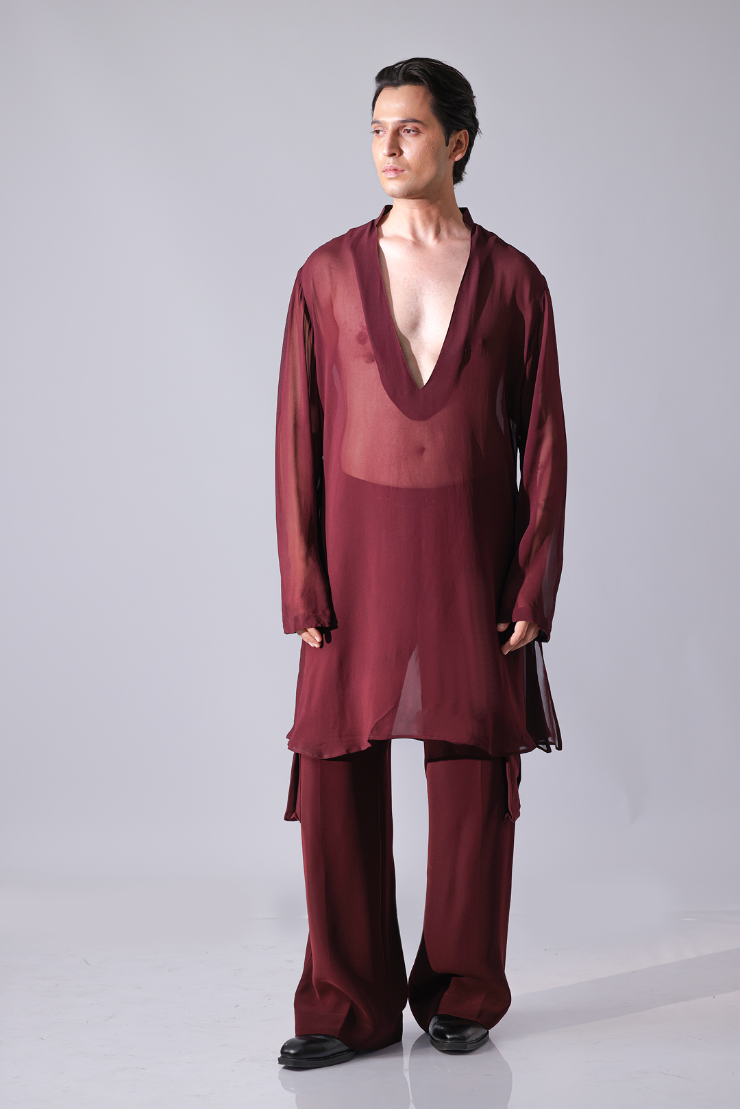 Maroon Vivastra Shirt
